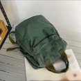 thumbnail image 4 of Fgnfyis Backpack for School Unisex College Students Daily Commute Lightweight Water Washed Casual Shoulder Bag Kids Backpack Green, 4 of 8