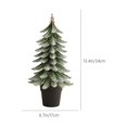 thumbnail image 3 of 4.72In Clearance Christmas Decoration Mini Tabletop Tree Decoration Christmas Tree Ornaments Vintage Christmas Simulation Potted Plants Christmas Tree Decorations, 3 of 6