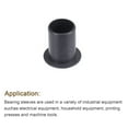 thumbnail image 5 of Uxcell 12mmx14mmx20mm Flanged Sleeve Bearings POM Wrapped Oilless Bushings Black 4 Pack, 5 of 5