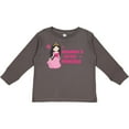 thumbnail image 3 of Inktastic grammy's little princess Girls Long Sleeve Toddler T-Shirt, 3 of 5