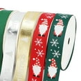thumbnail image 3 of Cheer US Holiday Christmas Grosgrain Ribbon Set for Gift Package Wrapping, Hair Bow Clip Accessory Making, Crafting, Wedding Decor, 3 of 8