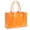Orange, variant on PVC Tote Bag Women's Waterproof Jelly Beach Bag Leopard Tote Bags