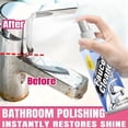 thumbnail image 6 of Wmkox8yii Faucet Cleaner Spray,Powerful Limescale & Rust Remover for Stainless Steel Sinks,Chrome Fixtures & Bathtubs,Streak-Free Shine Polish with Included Sponge, 6 of 8