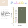 thumbnail image 3 of Olive Green Planner 2026-2027, A4 (11" x 8.5"), July 2026 - June 2027 | Academic Year Monthly and Weekly Calendar Planner , Planning Agenda Book Office Supplies, 3 of 7