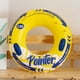 thumbnail image 4 of Flotador de anillo de natación engrosado con flotadores de piscina con mango para niños adultos (120 # amarillo), 4 of 5