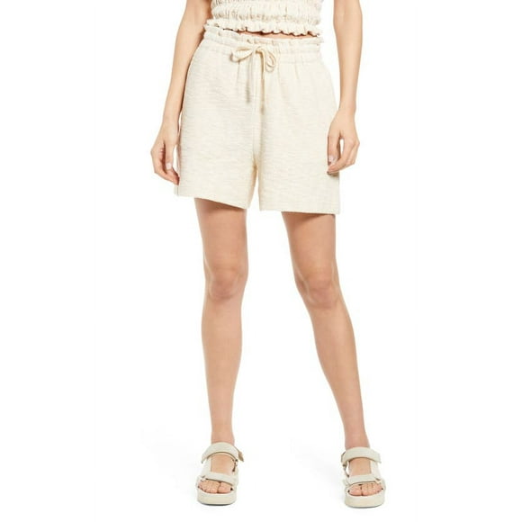 CURRENT AIR Shorts en Coton à Cordon Ivoire Taille S 89$ Matériau Épais