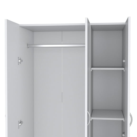 Newboti Furniture Wardrobe Erie, Bedroom, White 43304