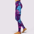 thumbnail image 4 of Sania Marie Simple Pleasure Women’s Purple and Blue Joggers, X-Small, 4 of 4