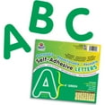 thumbnail image 2 of Pacon Reusable Self-Adhesive Vinyl Letters & Numbers Puffy Font 4" Green, 2 of 2