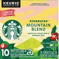 thumbnail image 3 of Starbucks Mountain Blend Ground Coffee K-Cup Pods 10 ct, 3 of 4
