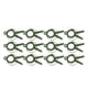 thumbnail image 1 of Clips de soporte para plantas, clips de soporte para flores, clips para tomates, clips para injertos verde 12 piezas, 1 of 9