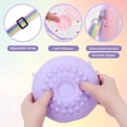thumbnail image 4 of Pop Purse Fidget Bolso De Hombro Para Niñas, Pop Fidget It Bolso Bandolera, Silicona Sensorial Alivia El Estrés 2 En 1 Popper Bag Fidget Toy Party Fav, 4 of 5