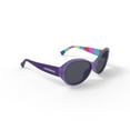 thumbnail image 3 of Hard Candy Womens Rx'able Sunglasses, Hs21, Cystal Purple Patterned, 57-16-138, with Case, 3 of 6