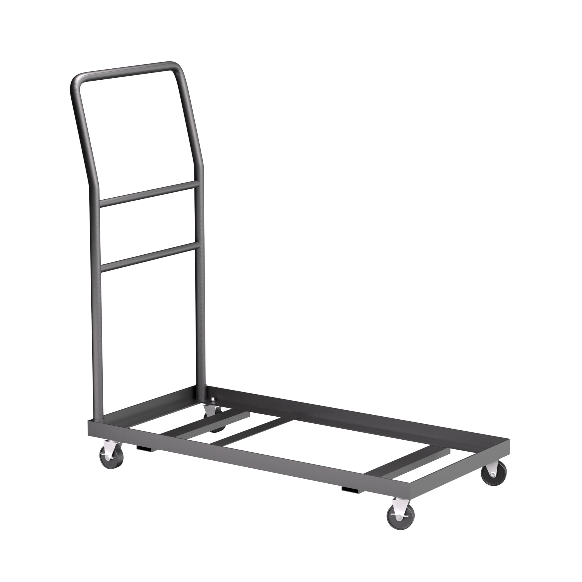 Heavy-Duty Folding Chair Cart with Wheels, 300 lb Capacity, Foldable Steel Hand Truck for 25 Chairs, Ideal for Weddings, Events, and Home Storage