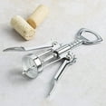 thumbnail image 3 of Premium Stainless Steel Wine, Portable Bottle Opener, All-in-One Winged Corkscrew, 3 of 5