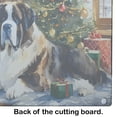 thumbnail image 5 of Saint Bernard Cozy Christmas Glass Cutting Board Large 12 in x 15 in, 5 of 5