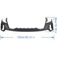 thumbnail image 3 of labwork Front Upper Bumper Cover Replacement for 2019 2020 2021 Sierra 1500 SLT Denali AT4 84542582, 3 of 6