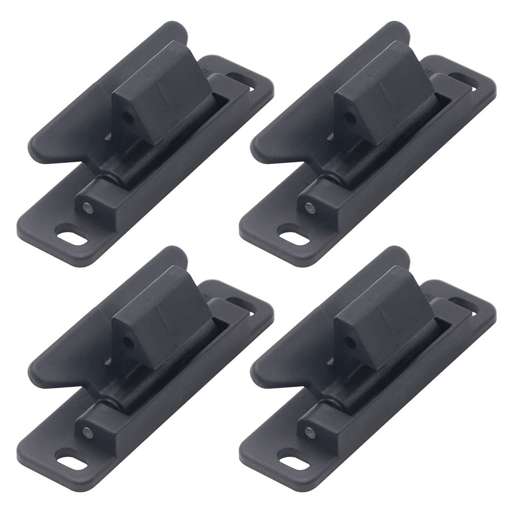 Rv Buckle Lock Yacht Home Cabinet Door Drawer Lock External Cabinet Door Buckle Black Fangkenuo