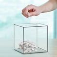 thumbnail image 5 of Transparent Piggy Bank Acrylic Piggy Bank, 5 of 5