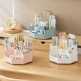 thumbnail image 5 of 360° Rotate Makeup Brush Holder Organizer with 9 Slots, Makeup Organizers Countertop, Makeup organization and Skincare Storage for Vanity, Desktop, Bathroom, 5 of 5