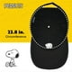 thumbnail image 5 of Gorra de béisbol Concept One Peanuts Snoopy Joe Cool Black, 5 of 6