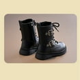 thumbnail image 5 of Children's Boots, Single Boots, British , Side Zipper Short Boots, 5 of 5