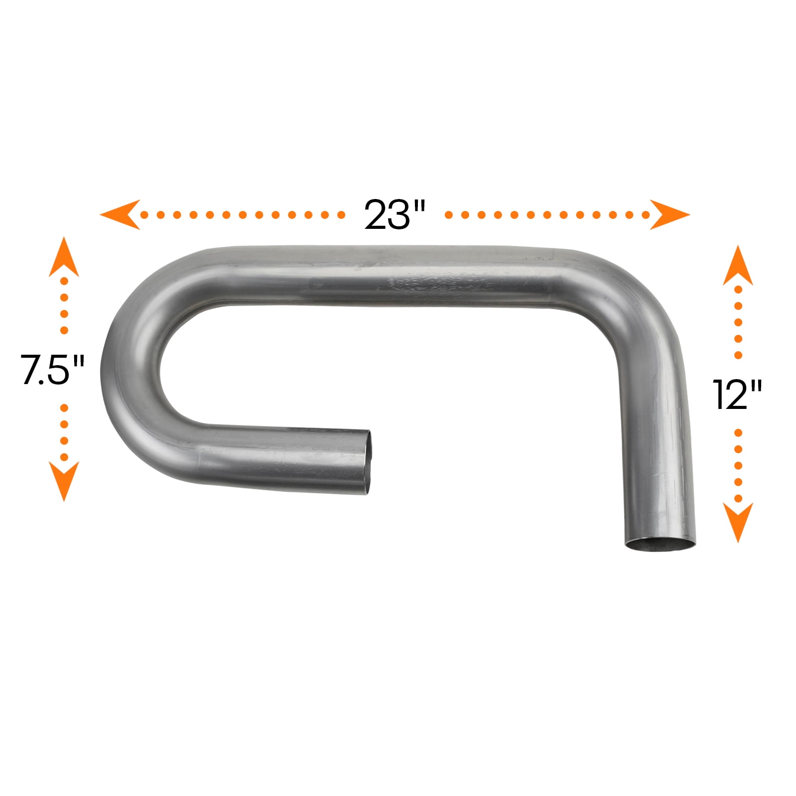 Combo Exhaust Pipe Mandrel Bend/Header Tubing 1-1/2 Inch Pair 