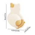 thumbnail image 3 of Silicone Handle Silent Bumper Sticker Anti Collision Wall Protector for Cabinet Refrigerator and Door, 3 of 7