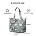 thumbnail image 4 of Desert Cactus Art Weekender Bag - Spacious Travel Tote with Zipper Closure, Durable Handles & Interior Organization, Aesthetic Succulent Print for Women & Moms on the Go, 4 of 5
