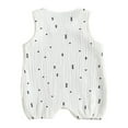 thumbnail image 3 of Baby Sleeveless Print Barboteuse Élégante pour Enfants Unisexe, 3 of 7