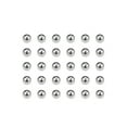 thumbnail image 1 of Unique Bargains Boules de Roulement 5/32', Boules de Précision G25 en Acier Inoxydable 440C, 1 of 3