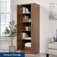 thumbnail image 3 of Sauder Homeplus Storage Cabinet, Sienna Oak Finish, 3 of 13