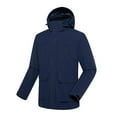 thumbnail image 2 of Xzbqbs Men's Winter Skiing Jacket 3 in 30 Waterproof Warm Snow Fleece Lined Rain Coats Windproof Outdoor Hiking Detachable Jacket, 2 of 4