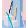 thumbnail image 2 of 4 Pcs Foldable Eyebrow Razor and Face Razors for Women, Eyebrow Shapers Razors Shavers, 2 of 5