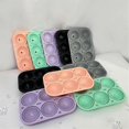 thumbnail image 3 of Ice Ball Mold Food Grade Silicone Funnel-free Easy Demoulding Summer Whiskey Ice Ball Ice Square Mold Artifact Pink, 3 of 5