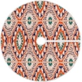 thumbnail image 1 of RYLABLUE Aztec Style Noël Arbre Jupe Stand Tapis pour les Vacances Décoration de Fête Intérieur Extérieur 48 Pouces, 1 of 5