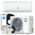 thumbnail image 2 of Towallmark 12000BTU Mini Split Air Conditioner& Heater, 21 SEER2 230V Wall-Mounted Ductless AC Unit Cools Rooms up to 750 Sq. Ft, Energy Efficient Inverter AC with Heat Pump & Installation Kit, 2 of 9