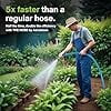 Aeromixer THE HOSE 1 in x 100 ft Heavy Duty Commercial Grade Garden Hose With Brass Accessories