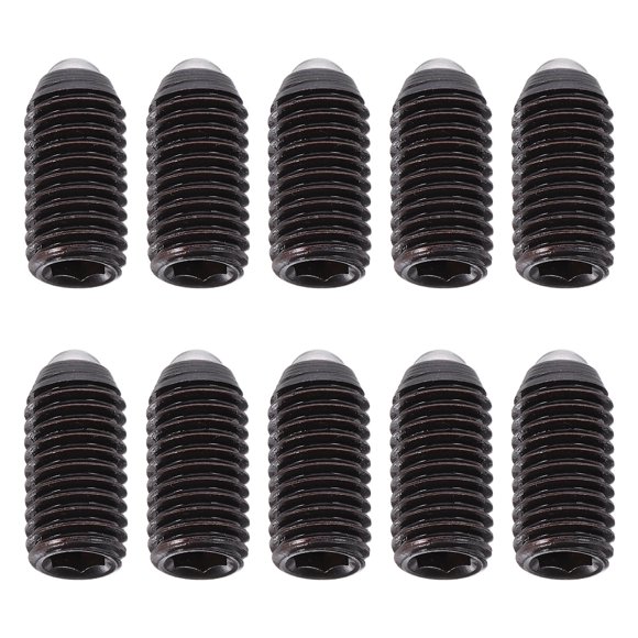 FOMIYES 10Ud Tornillos Hexagonales Bola Resorte Carbono Para Fijación Precisa Y Firme