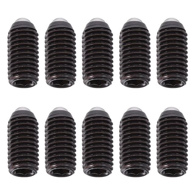 FOMIYES 10Ud Tornillos Hexagonales Bola Resorte Carbono Para Fijación Precisa Y Firme