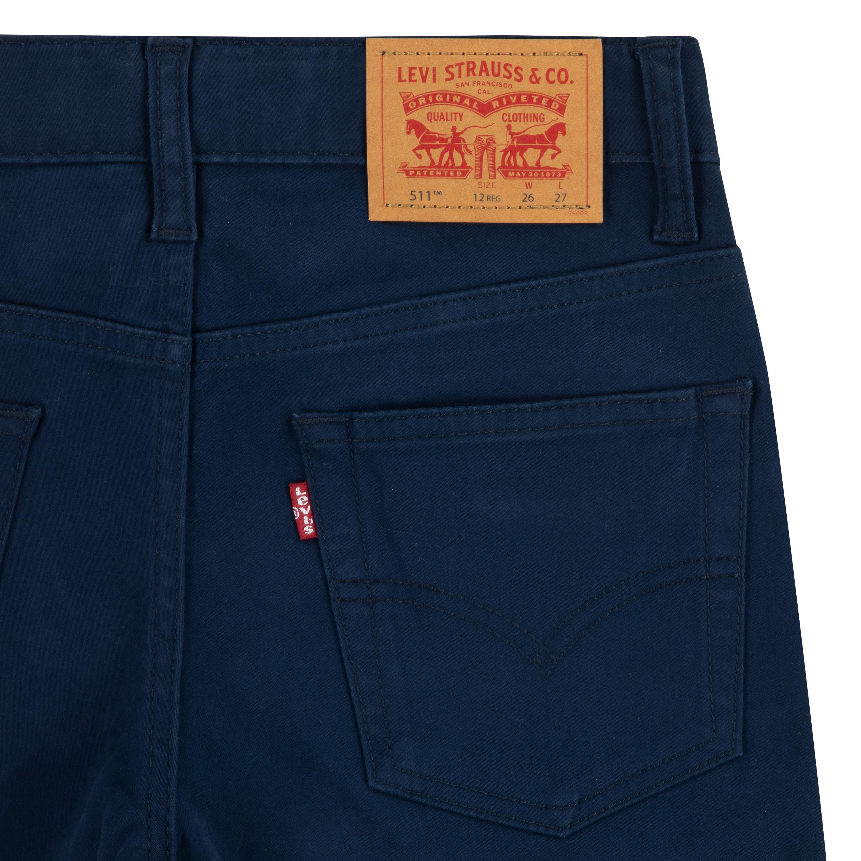 Levi's Boys' 511 Slim Fit Soft Brushed Pants, Sizes 4-20