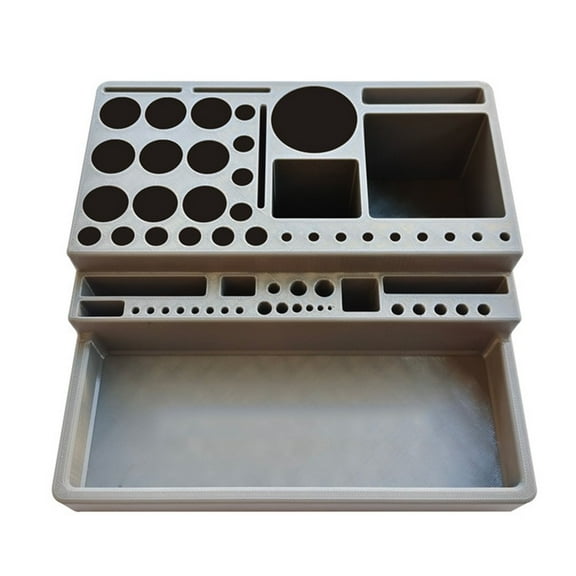 CENL Fly Tying Tool Storage Holder Desktop Storage Rack Fly Tying Materials Storage