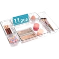 thumbnail image 1 of Vtopmart Clear Plastic Acrylic Drawer Organizer Set Storage Bins Tool Drawer Organizers for Garage Organization, 1 of 14