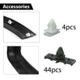 thumbnail image 2 of Fender Flares Fit for Ford F150 2015-2017 Wheel Cover Protector Black 4pcs, 2 of 12