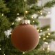 thumbnail image 4 of 8cm 6pc Christmas Wine Red Coffee Green Milky White Christmas Christmas Tree Decoration Pendant, 4 of 6