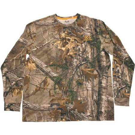 Realtree Camo Hang Tag - Realtree Men's Long Sleeve Camo Tee, Realtree Xtra