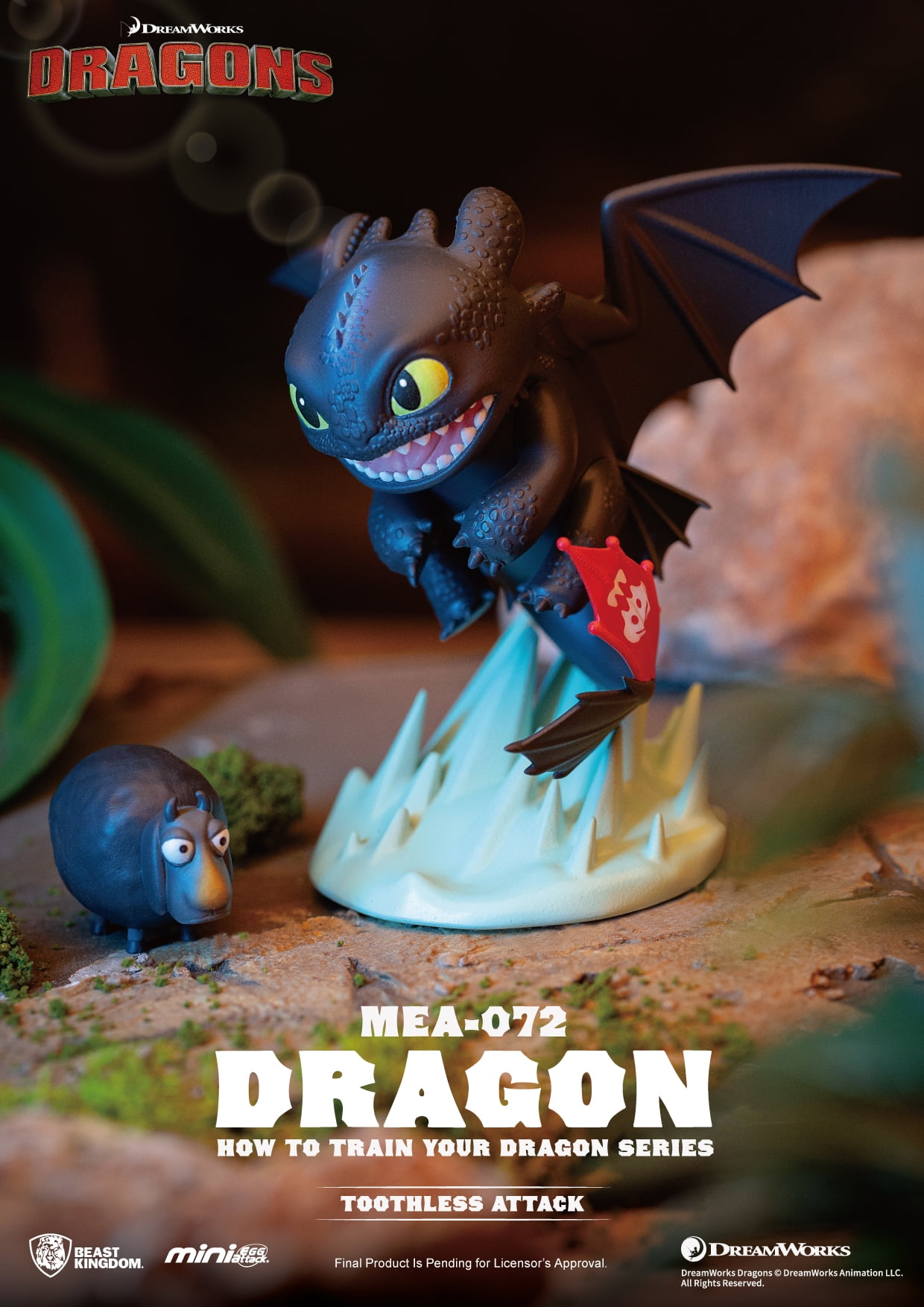 How to train your dragon series Blind box set (6 pcs)