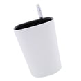 thumbnail image 4 of 14 Cm Autorrecante Sembradora Interior Jardín Exterior Maceta Decorativa Para Hierbas Plantas Flores Blanco DYNWAVEMX macetas de riego automático, 4 of 8