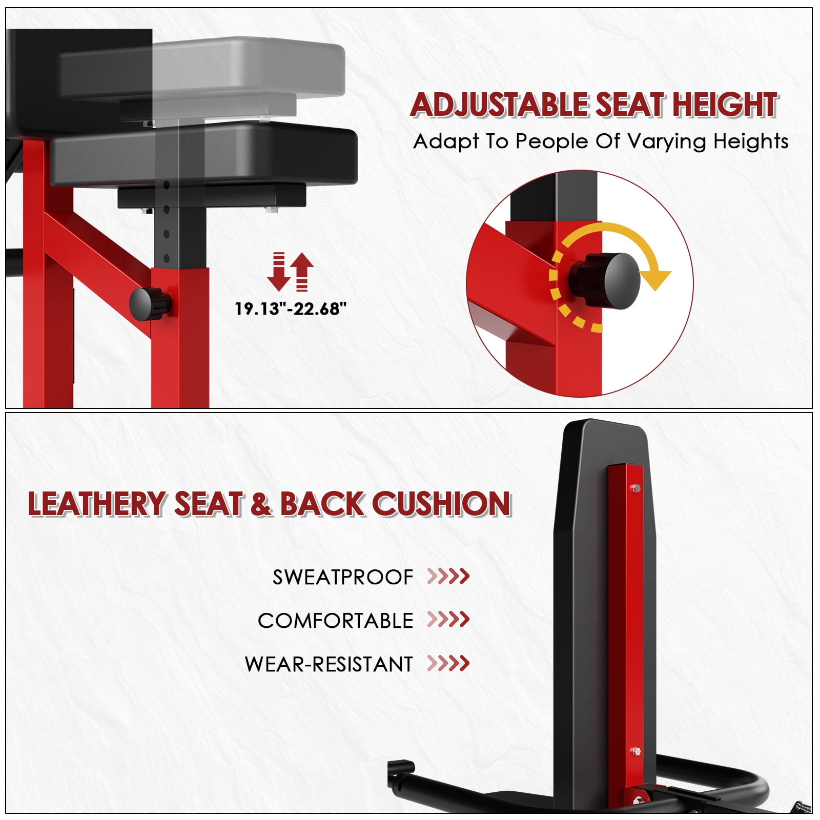 Syedee Seated Dip Machine with Max 400lbs Plate Loaded, Adjustable Tricep Press with Cable Bar for Biceps Chest Training