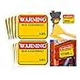 thumbnail image 3 of 3?4 Inch Caution Max Load/Shelf Lbs Sticker Bright Warning Pallet Rack Capacity Labels 60Pcs Industrial Strength Cross Beam Safety?Stickers For Warehouse Warehouse Pallet Racking Forklift, 3 of 4